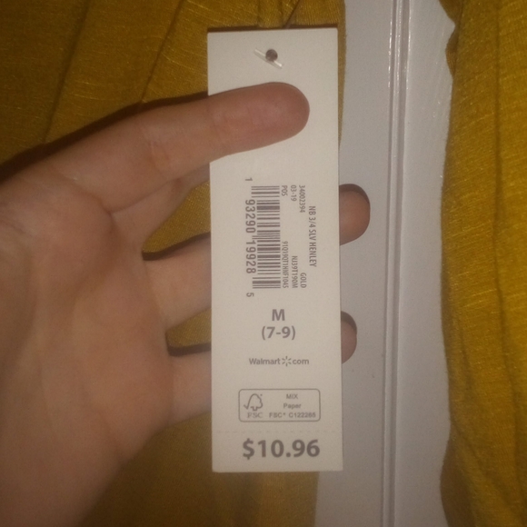 Yellow high low shirt - Picture 4 of 4